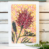 Maxi Woodblock - Grevillea