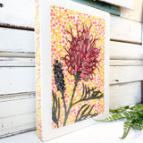 Maxi Woodblock - Grevillea