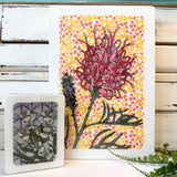 Maxi Woodblock - Grevillea