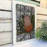Maxi Woodblock - Banksia Hookeriana