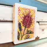 Medi Woodblock - Grevillea