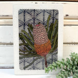 Medi Woodblock - Banksia Hookeriana
