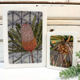 Medi Woodblock - Banksia Hookeriana
