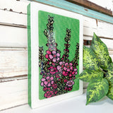Maxi Woodblock - Geraldton Wax