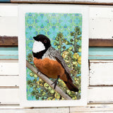 Maxi Woodblock - Rufous Whistler