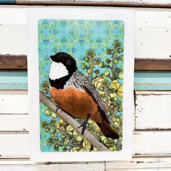 XL Woodblock - Rufous Whistler