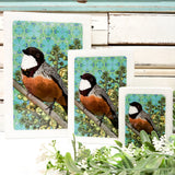 Maxi Woodblock - Rufous Whistler