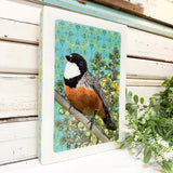 Maxi Woodblock - Rufous Whistler
