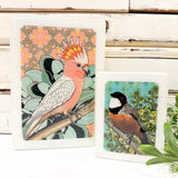 Mini Woodblock - Rufous Whistler