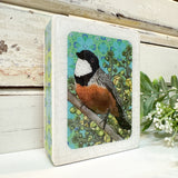 Mini Woodblock - Rufous Whistler
