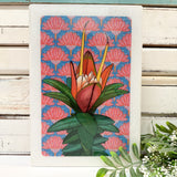 Maxi Woodblock - Lemon Scented Darwinia
