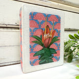 Mini Woodblock - Lemon Scented Darwinia