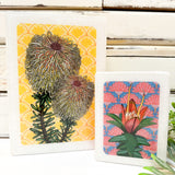 Mini Woodblock - Lemon Scented Darwinia