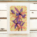 Mini Woodblock - Northern Queen of Sheba Orchid