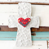 Te Amo Ceramic Cross
