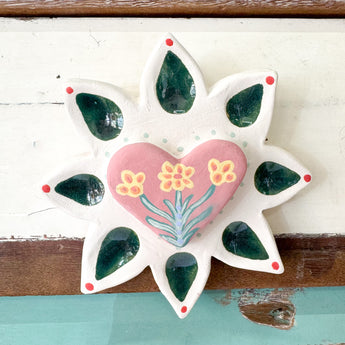 Springtime Ceramic Flower