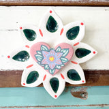 Bloom Ceramic Heart
