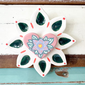 Bloom Ceramic Heart
