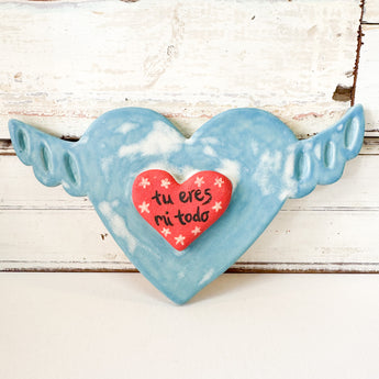 Mi Todo Ceramic Heart