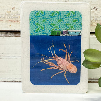 Mini Woodblock - Abrolhos Lobster
