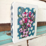 Mini Woodblock - Boronia