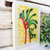 Medi Woodblock - Kangaroo Paw