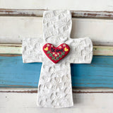 Te Amo Ceramic Cross