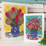 Maxi Woodblock - Mum's Bunch with Banksias