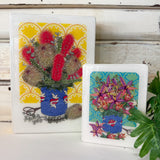 Medi Woodblock - Mum's Bunch with Banksias