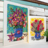 Medi Woodblock - Mum's Bunch with Banksias