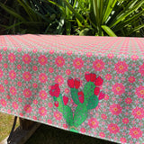 Prickly Pear Indoor/Outdoor Table Cloth