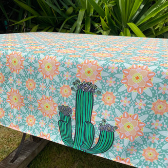 Saguaro Cactus Indoor/Outdoor Table Cloth