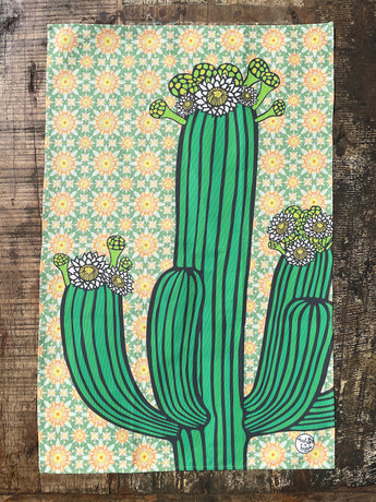 Saguaro Cactus Tea Towel