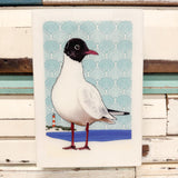 XL Woodblock - Black Headed Gull