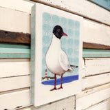 XL Woodblock - Black Headed Gull