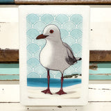 Medi Woodblock - Seagull