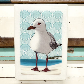 Medi Woodblock - Seagull