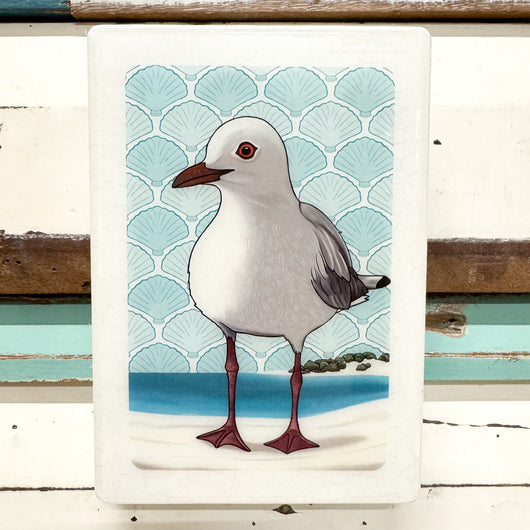 Medi Woodblock - Seagull