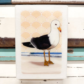 Medi Woodblock - Pacific Gull