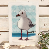 Medi Woodblock - Seagull