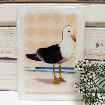 Medi Woodblock - Pacific Gull