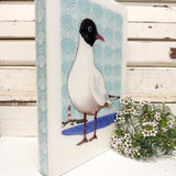 Maxi Woodblock - Black Headed Gull