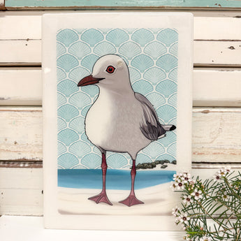 Maxi Woodblock - Seagull