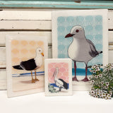 Medi Woodblock - Pacific Gull