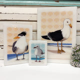 Medi Woodblock - Crested Tern