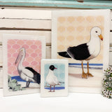 Medi Woodblock - Pelican
