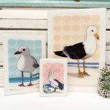 Medi Woodblock - Seagull
