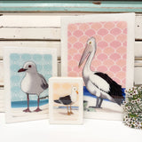 Medi Woodblock - Seagull