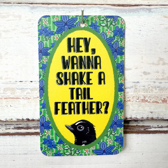 Gift tag - Tail Feather