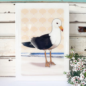 Maxi Woodblock - Pacific Gull